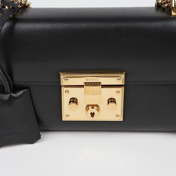 Padlock Small Chain Shoulder Crossbody Bag - Picture 4 of 10